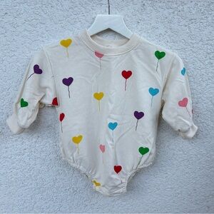 MiniOlie Heart Balloon Romper